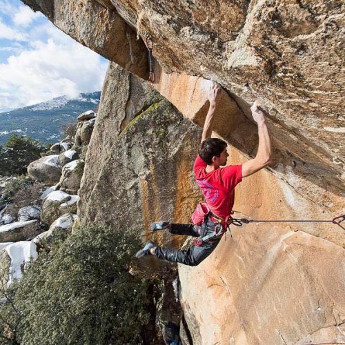techo peña blanca (6b, A0) Ahora en libre alrededor del 8b+/8c